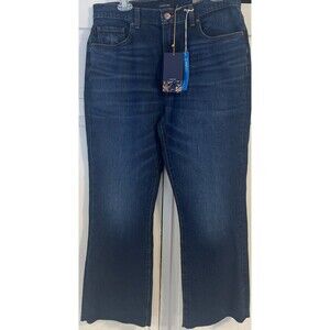 Johnny Was Marseille Baby Boot Denim Jeans NWT Size 32